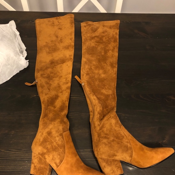 Brand New Goodnight Macaroon suede boots - Picture 5 of 6